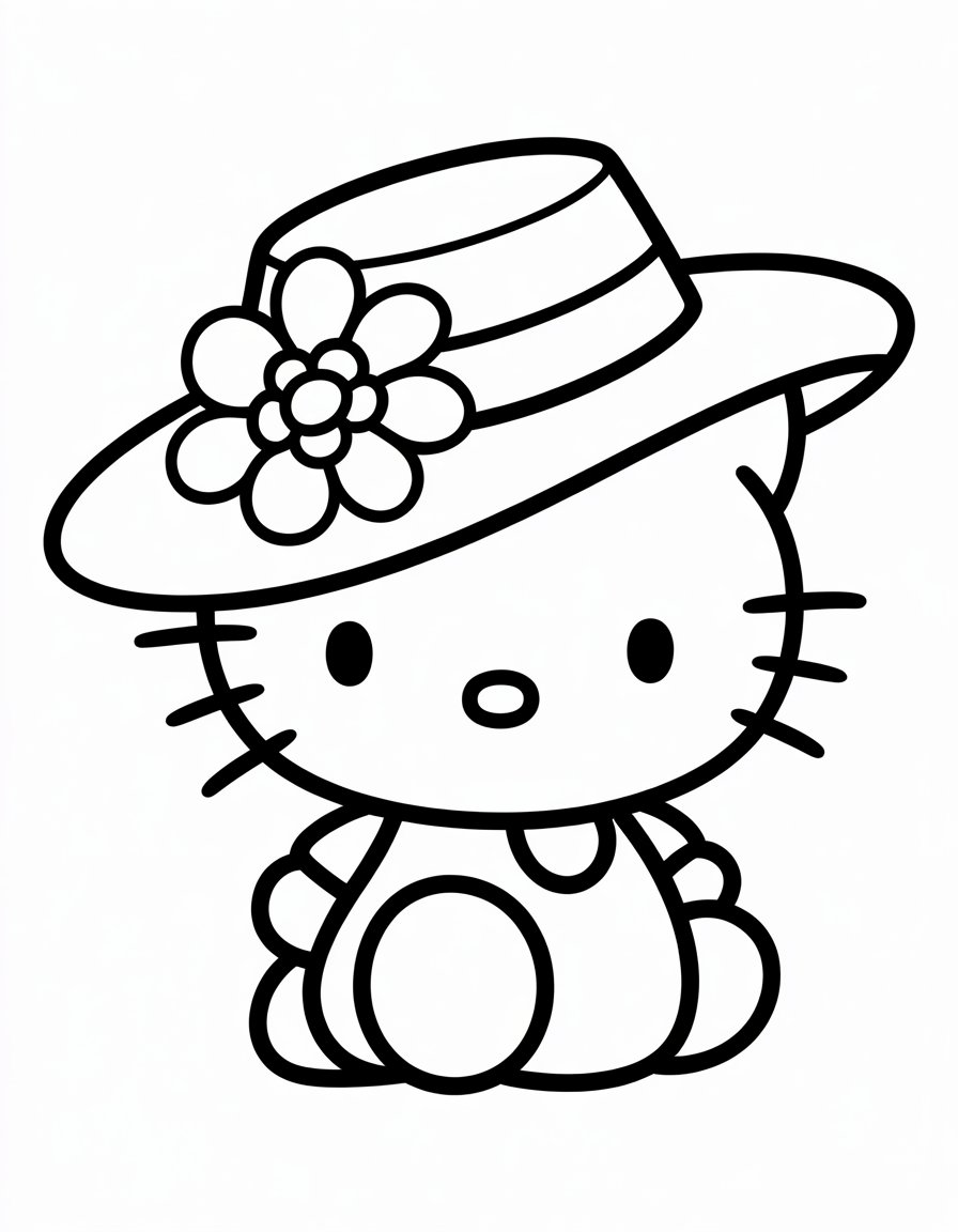 Hello Kitty with Hat